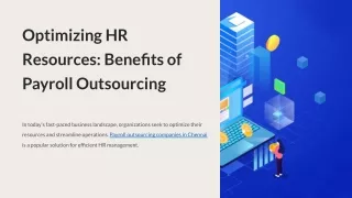 Optimizing HR Resources_ Benefits of Payroll Outsourcing