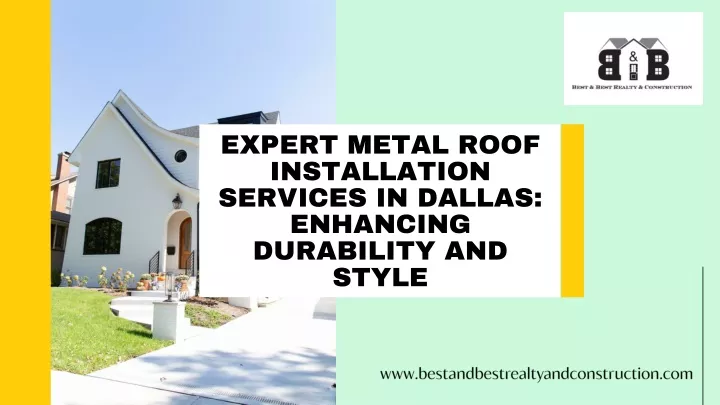 expert metal roof installation services in dallas
