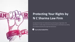Protecting-Your-Rights-by-N-C-Sharma-Law-Firm