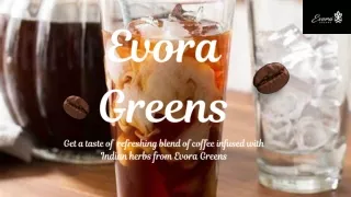 Vanilla Instant Coffee_Evora Greens