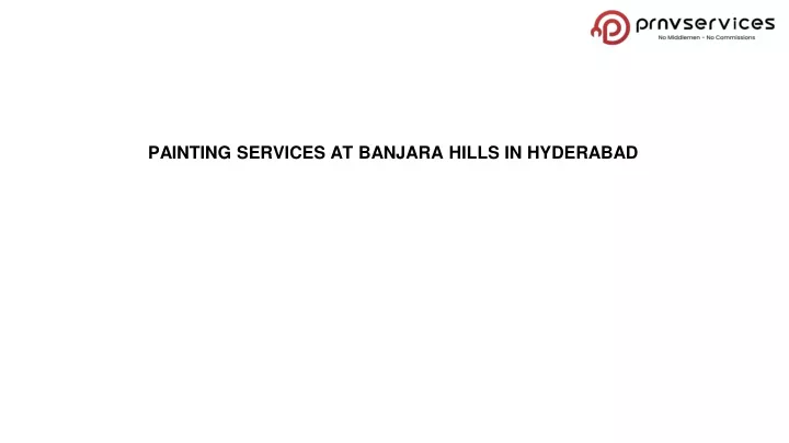 painting services at banjara hills in hyderabad