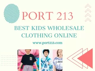Best Kids Wholesale Clothing Online