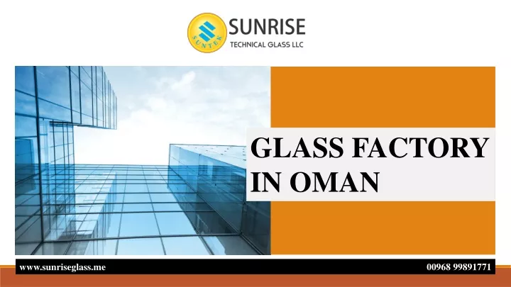 glass factory in oman