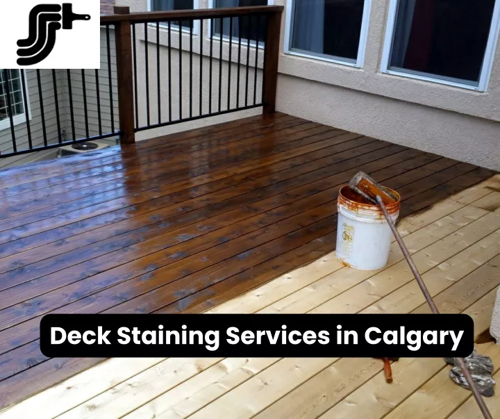 deck staining services in calgary