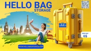luggage storage in  paris