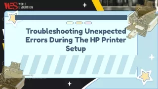 Troubleshooting HP Printer Setup _ WorldESolution