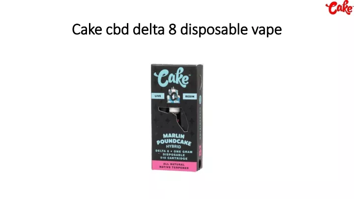 cake cbd delta 8 disposable vape