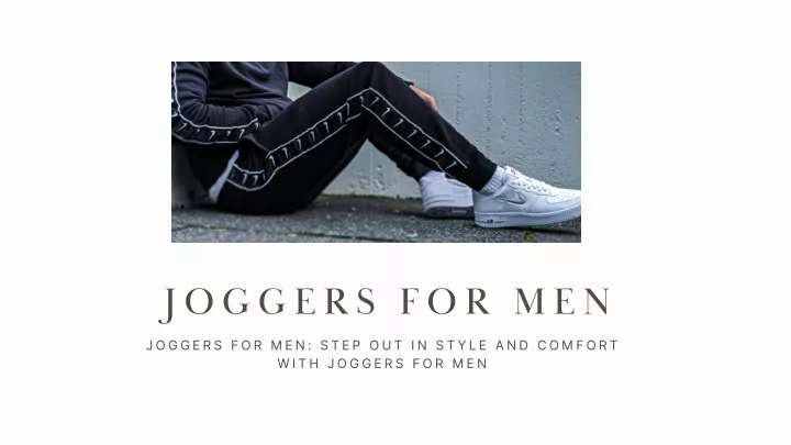 j oggers for men