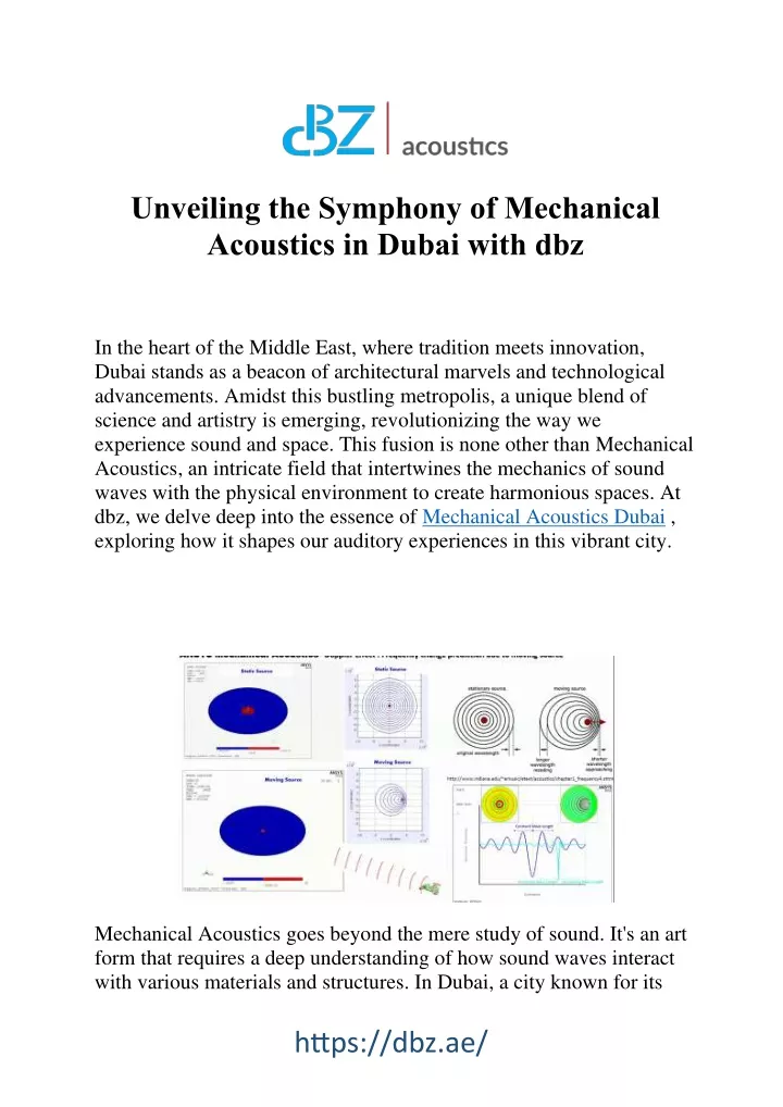 unveiling the symphony of mechanical acoustics