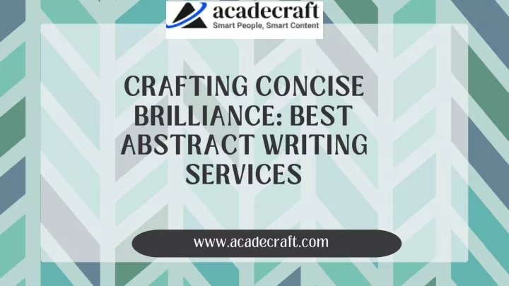 crafting concise brilliance best abstract writing