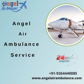 Angel Air Ambulance Service in Nagpur And Indore