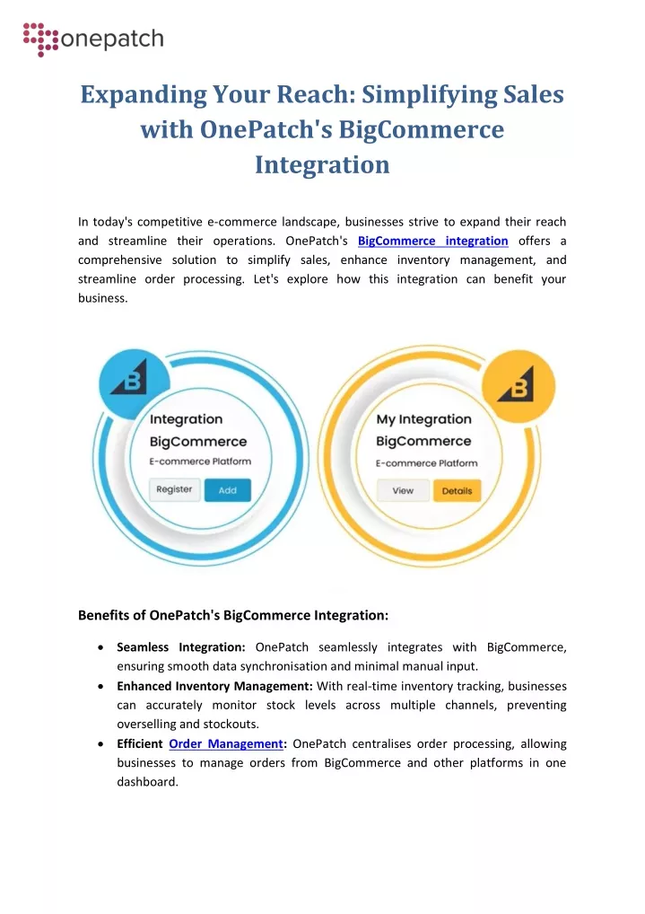 expanding your reach simplifying sales with