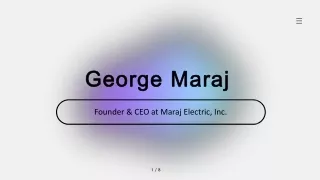 George Maraj - A Captivating Individual From New York