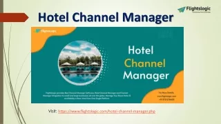 Hotel Channel Manager