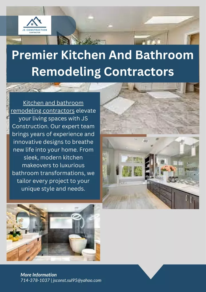 premier kitchen and bathroom remodeling