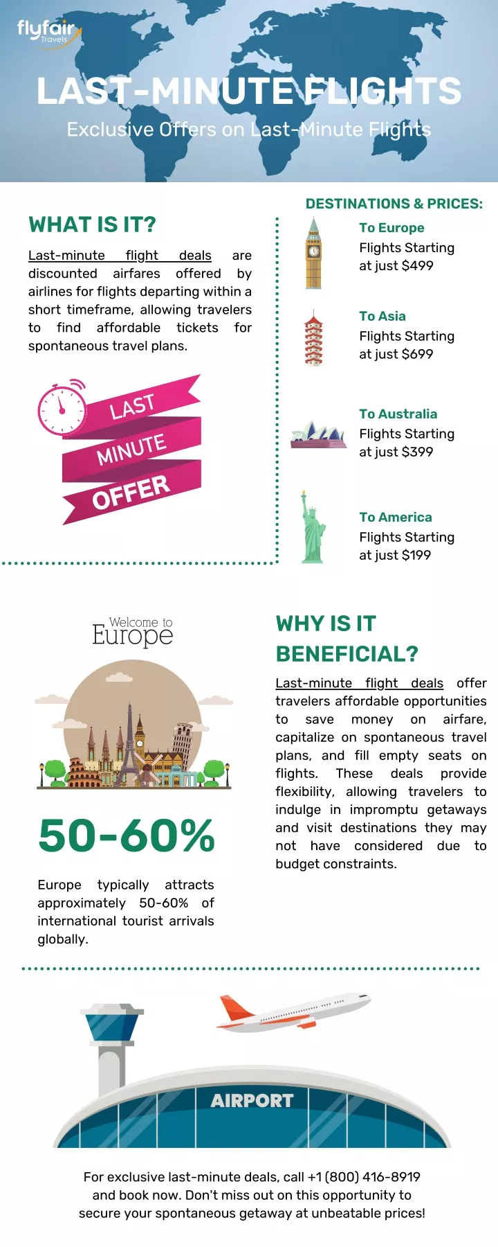 last minute flights exclusive offers on last