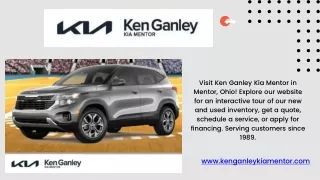Kia Dealership in Mentor, OH | Serving Euclid and Chesterland | Ken Ganley Kia M