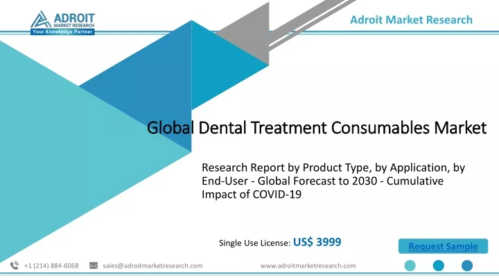 global dental treatment consumables market