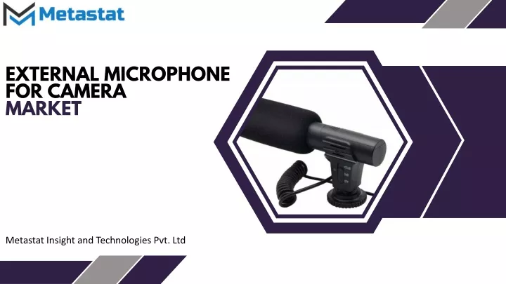 external microphone for camera market