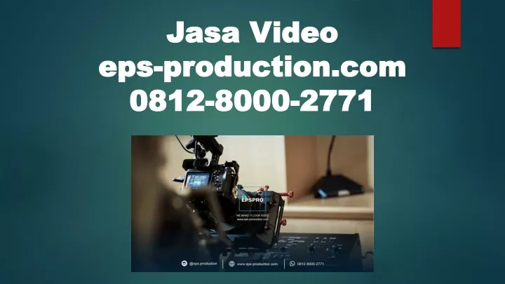 jasa video eps production com 0812 8000 2771