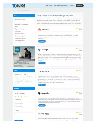 Best Social Media Marketing Software