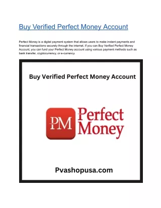 Buy Verified Perfect Money Account (1)