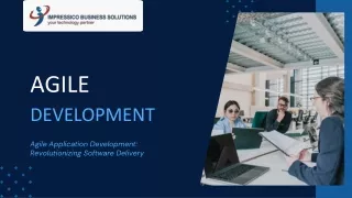 Agile Application Development: Revolutionizing Software Delivery