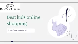 Best kids online shopping
