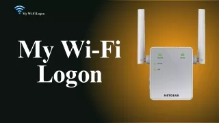 my wi fi logon