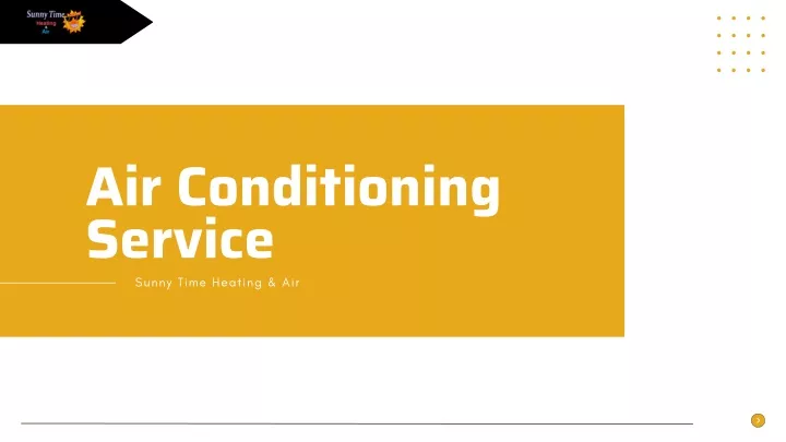 air conditioning service sunny time heating air