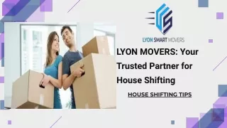 HOUSE SHIFTING TIPS