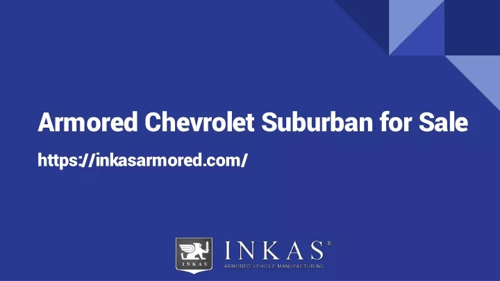 armored chevrolet suburban for sale