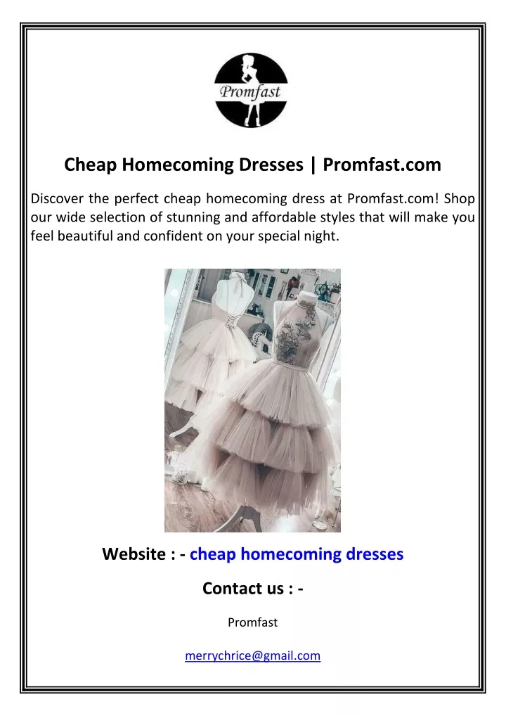 cheap homecoming dresses promfast com