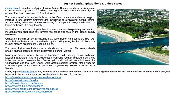 jupiter beach jupiter florida united states