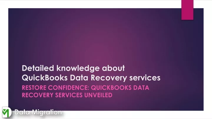 detailed knowledge about quickbooks data recovery