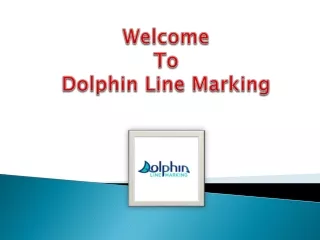 Line Marking Services - Dolphin Line Marking