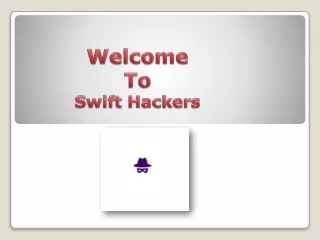 Genuine Hackers For Hire | Swifthackers