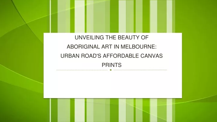 unveiling the beauty of aboriginal art in melbourne urban road s affordable canvas prints