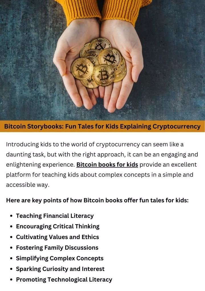 bitcoin storybooks fun tales for kids explaining
