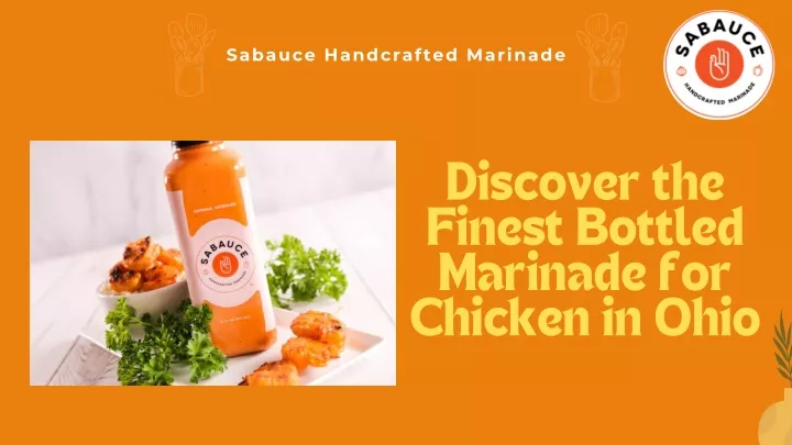 sabauce handcrafted marinade