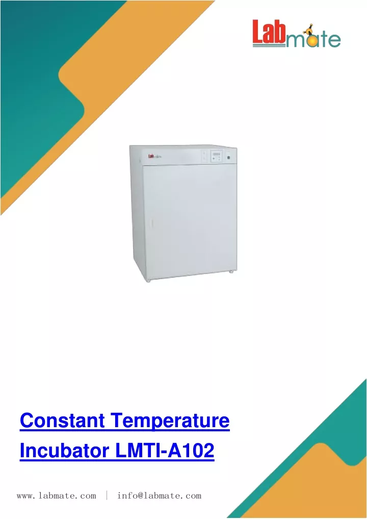 constant temperature incubator lmti a102