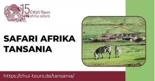 Safari Afrika Tansania