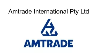 Chemical Wholesalers Australia - Amtrade International Pty Ltd