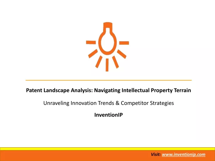 patent landscape analysis navigating intellectual