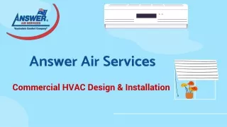 Commercial HVAC Design & Installation _ Answer Air Services