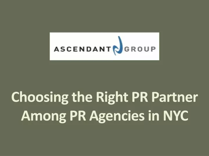 choosing the right pr partner among pr agencies