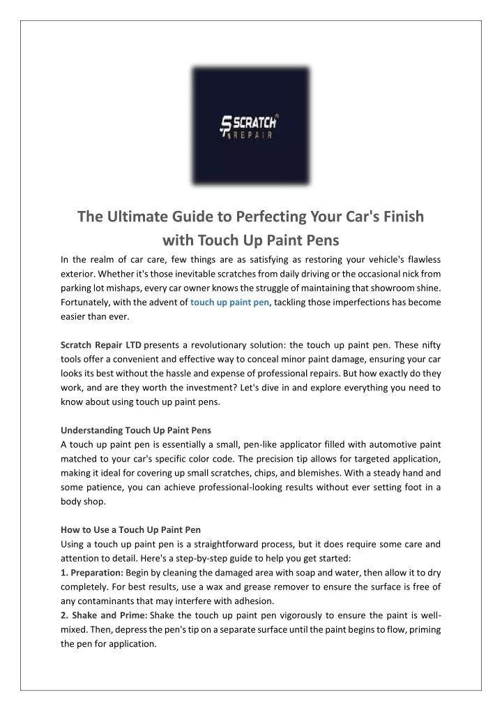 the ultimate guide to perfecting your