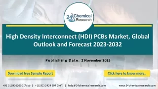 High Density Interconnect (HDI) PCBs Market, Global Outlook and Forecast 2023-2032