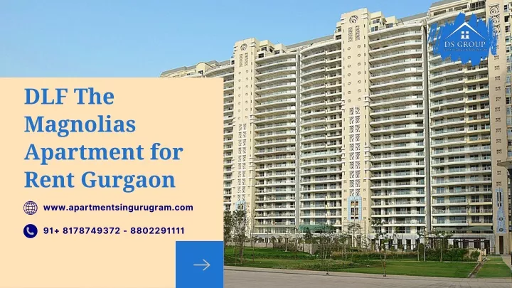 dlf the magnolias apartment for rent gurgaon