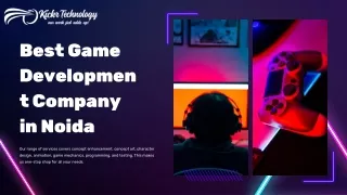 Mobile Game App Development Service | Top Game Development Company in Noida